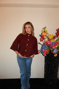 Top celina bordeaux