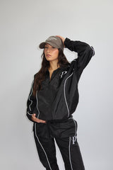 PRIORITY WIND TRACKSUIT SHINE – BLACK