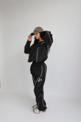 PRIORITY WIND TRACKSUIT SHINE – BLACK