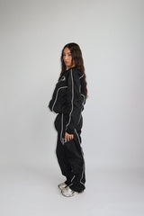PRIORITY WIND TRACKSUIT SHINE – BLACK