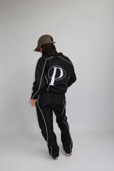 PRIORITY WIND TRACKSUIT SHINE – BLACK