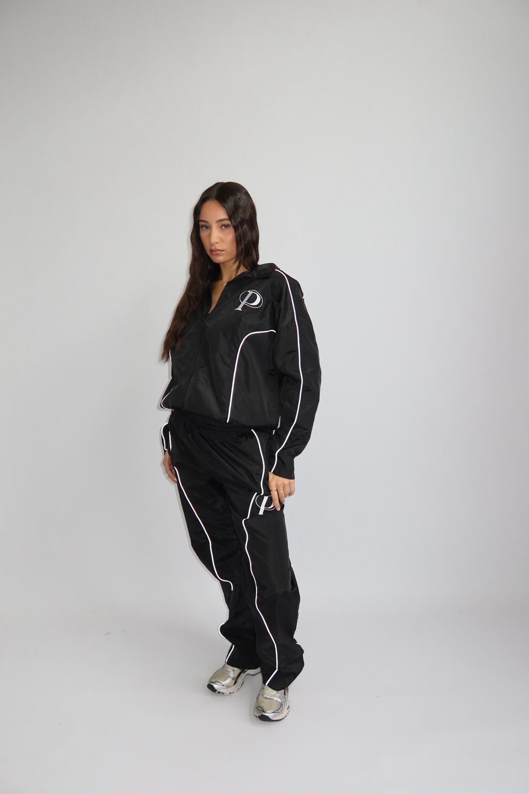 PRIORITY WIND TRACKSUIT SHINE – BLACK