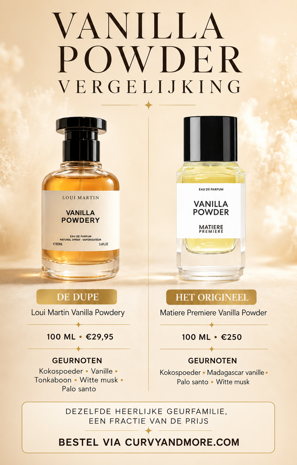 Vanilla powdery - loui Martin ( PRE ORDER)