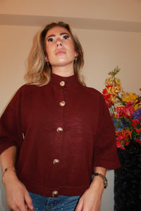 Top celina bordeaux