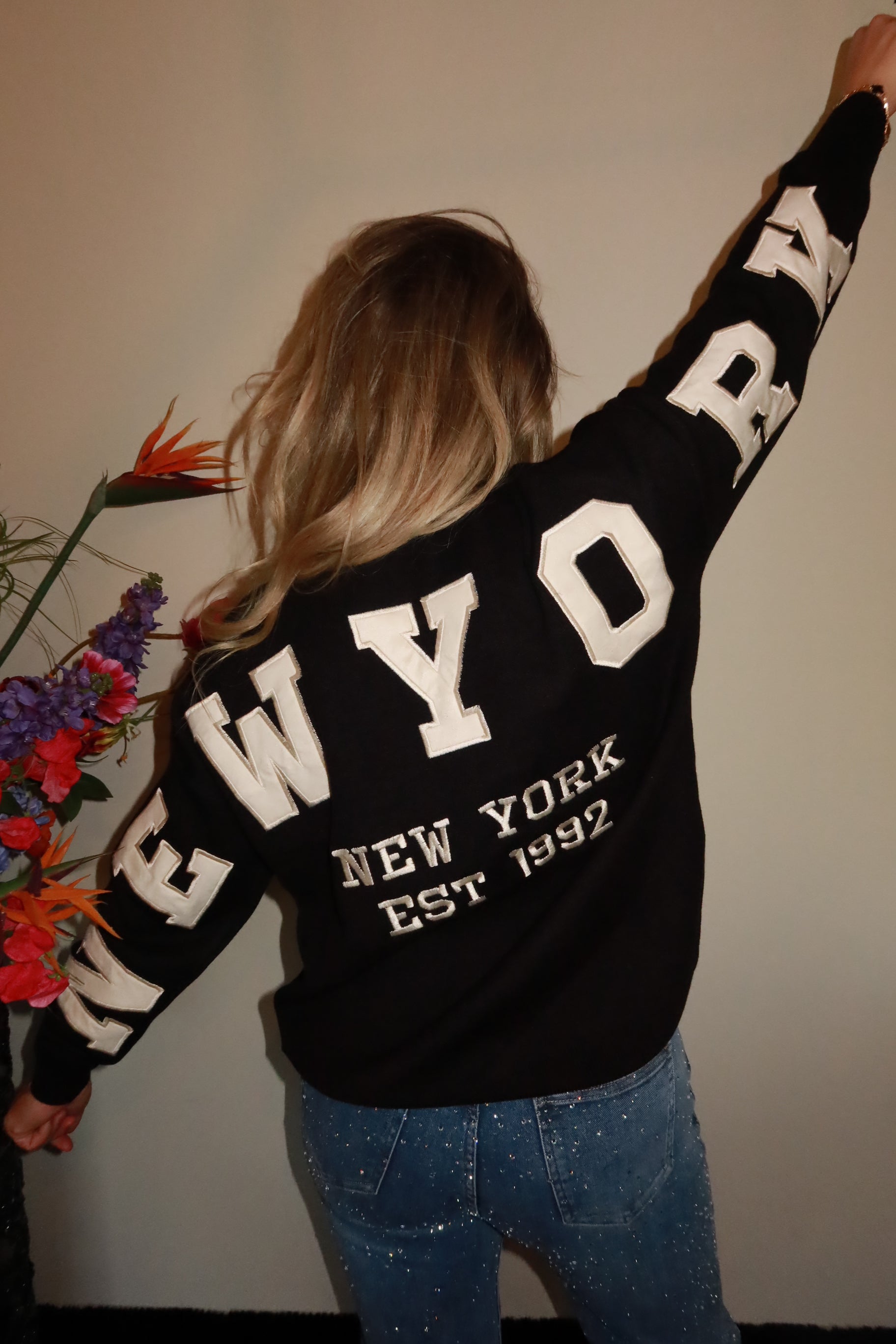 New york trui zwart