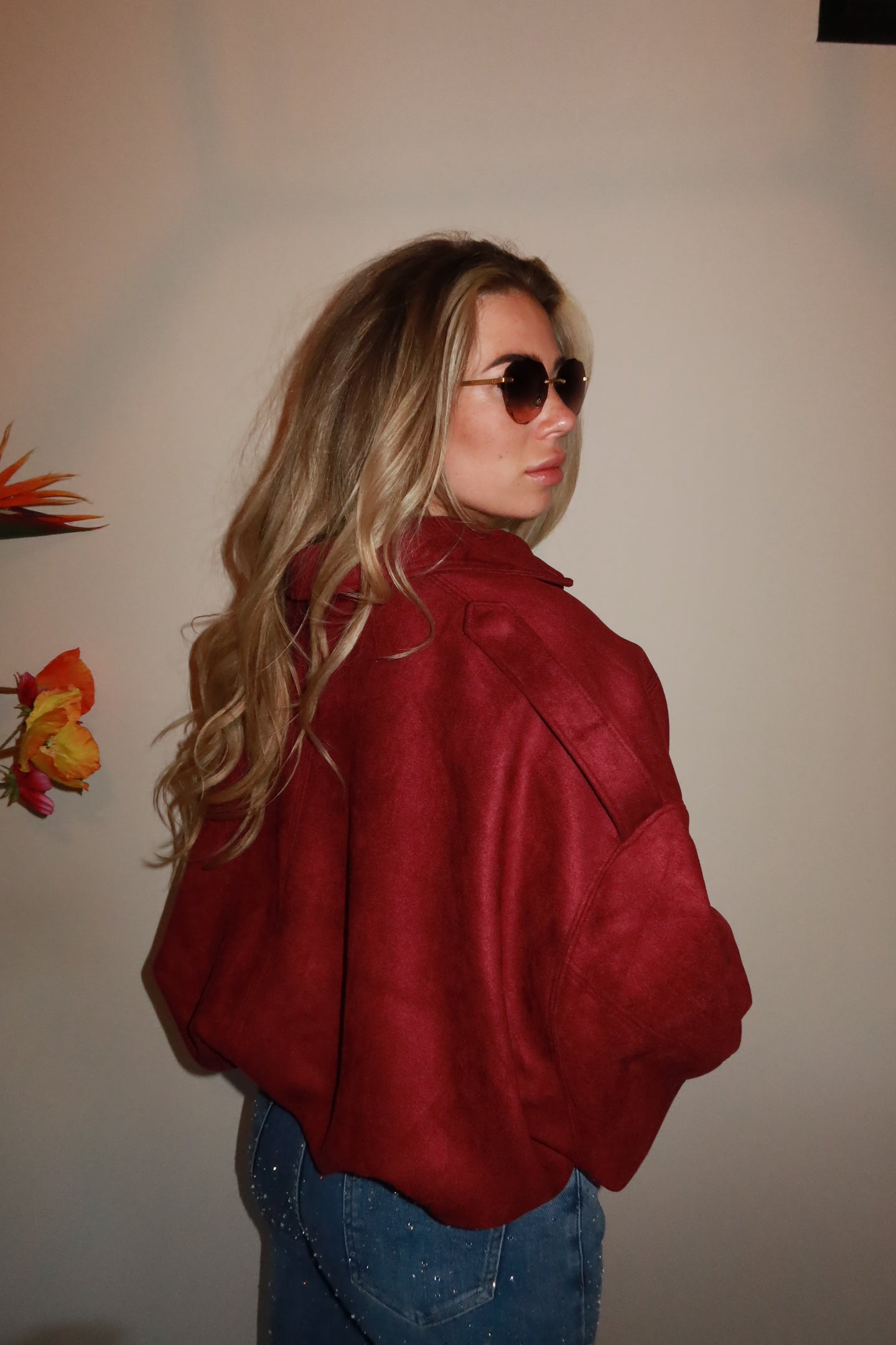 Jacket Sophia Bordeaux
