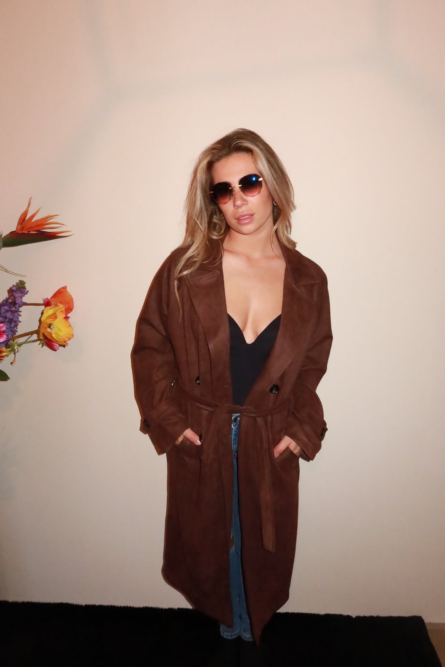 Suede Jacket Dev bruin