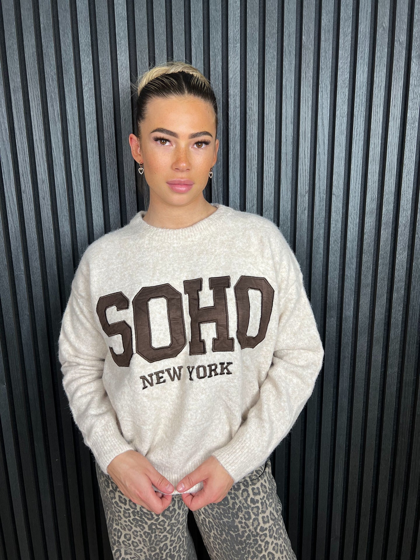 Trui SOHO beige