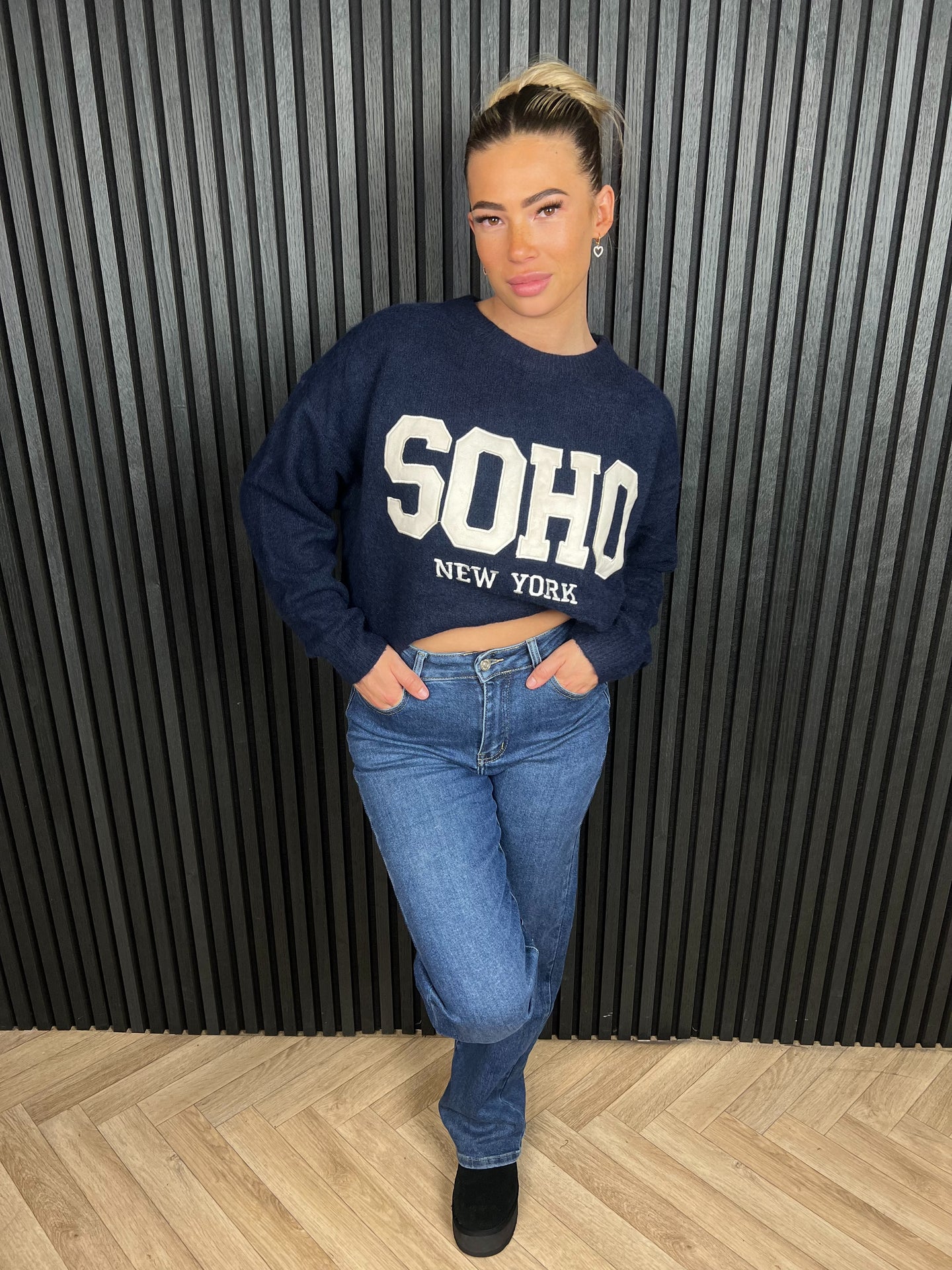 Trui SOHO Navy