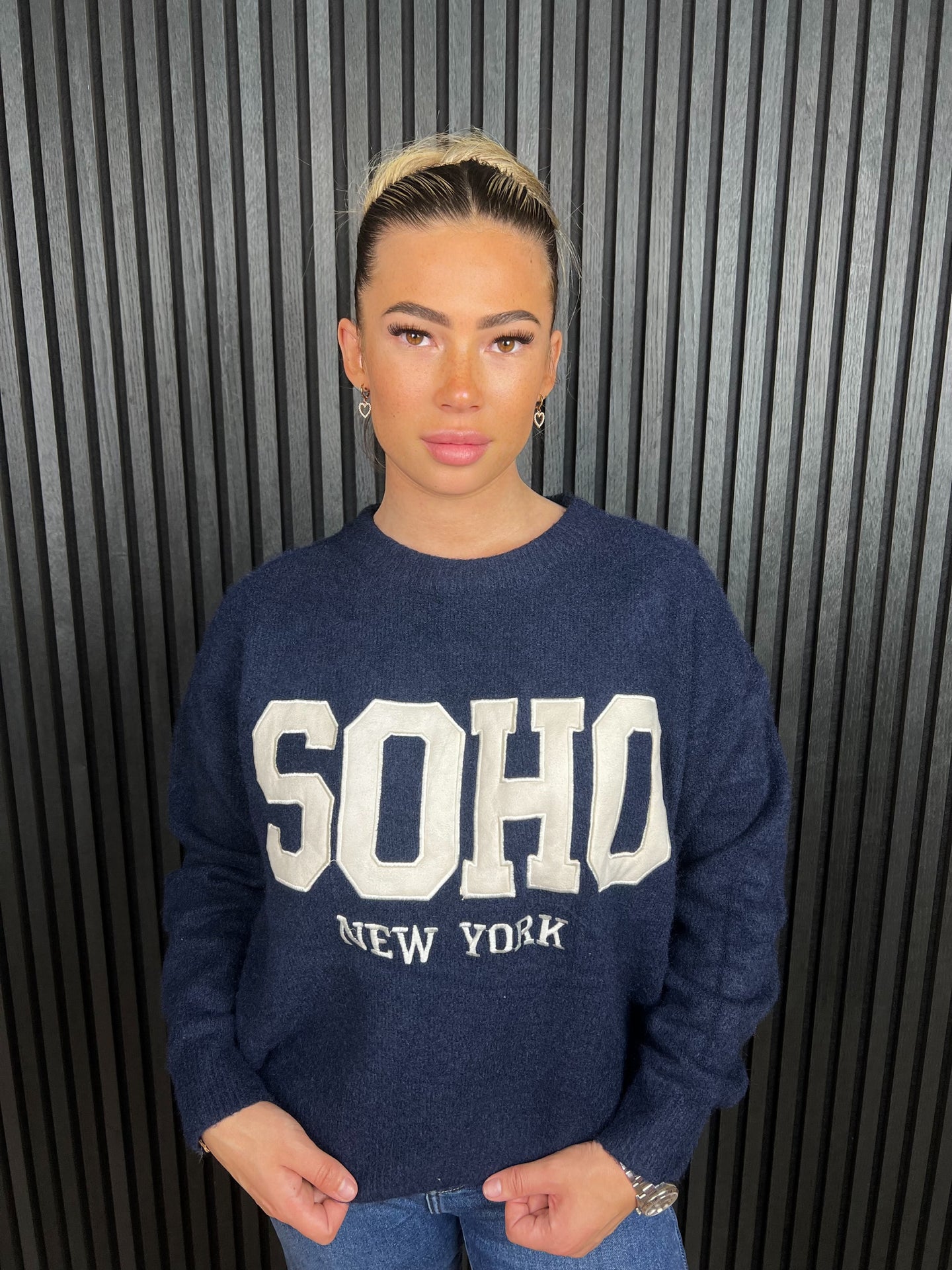 Trui SOHO Navy