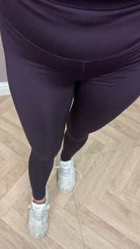 By Swan Legging Purple