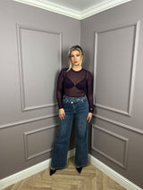 Body By Swan Doorschijnend Purple